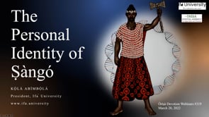 #319 The Personal Identity of Ṣàngó