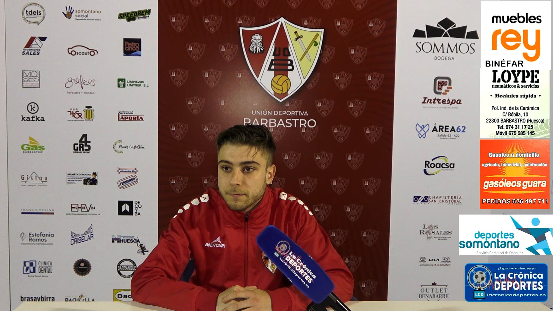 JORGE RUÍZ (Jugador Barbastro) UD Barbastro 3-2 SD Borja / Jornada 28 / 3ª División