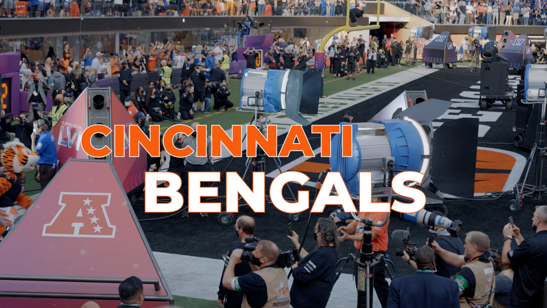 Super Bowl 56 - On Location - Bengals
