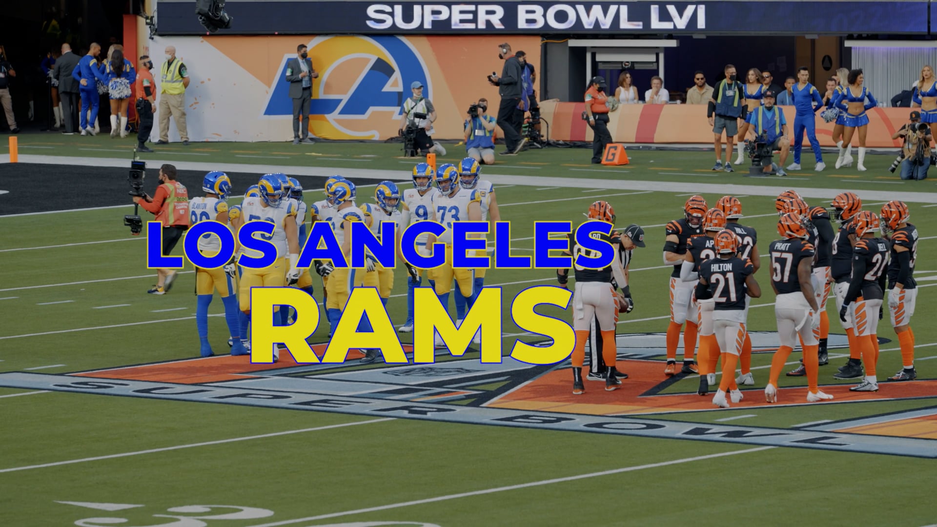 Super Bowl 56 - On Location - Rams