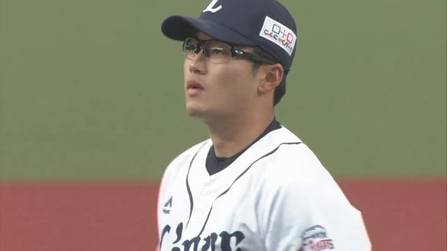 【1回表】ライオンズのドラフト2位ルーキー・佐藤隼輔 燕の4番から三振を奪う!! 2022年3月21日 埼玉西武ライオンズ 対 東京ヤクルトスワローズ