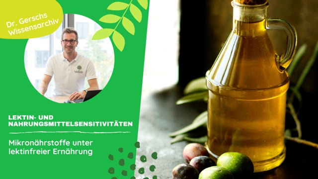 Mikronährstoffe unter lektinfreier Ernährung 