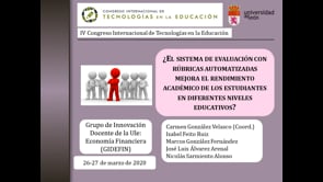 ¿El sistema de evaluación con rúbricas automatizadas mejora el rendimiento académico de los estudiantes en diferentes niveles educativos?