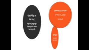 Gamifying m-learning: Acquiring language and literacy skills on AR learning trails