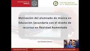 Motivación del alumnado de música en Educación Secundaria con el diseño de recursos de Realidad Aumentada