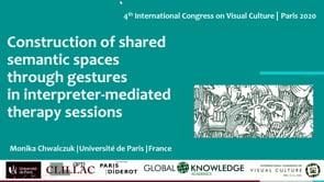 Construction of shared semantic spaces through gestures  in interpreter-mediated psychotherapy sessions
