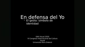 El gesto, símbolo de identidad