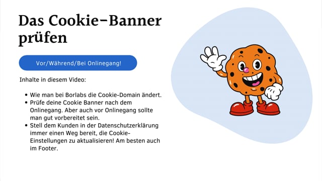 Cookie Banner prüfen