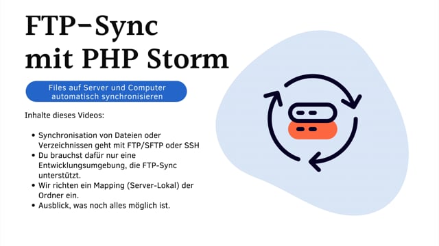 PHP Sync in PHP Storm