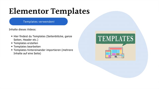 Elementor Templates