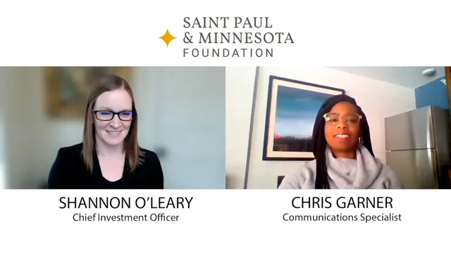 Saint Paul & Minnesota Foundation - The Foundation welcomes Casey Shultz,  Director of Investor Relations! Casey will serve as the primary liaison  between the Foundation and the public on investment-related matters and
