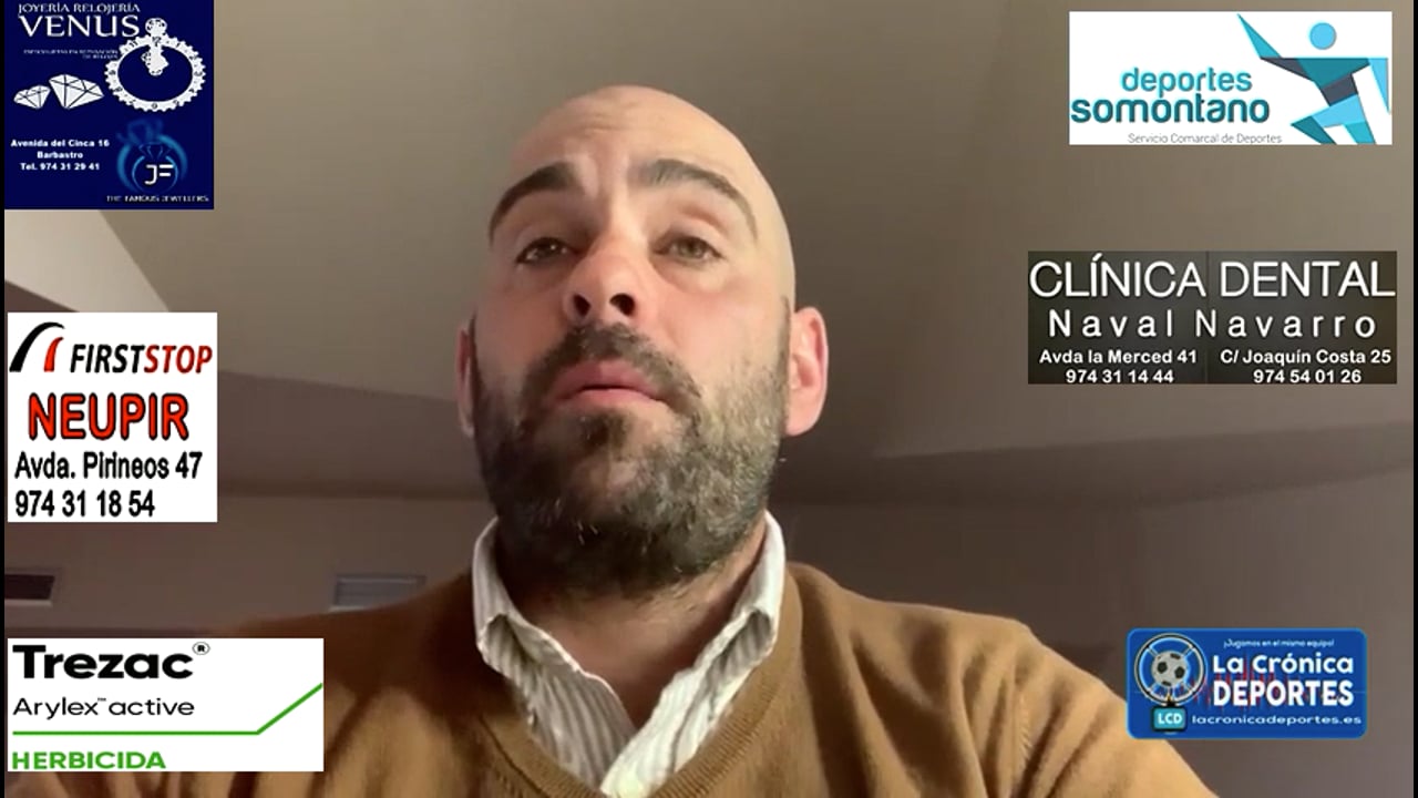 CARLOS GIL (Entrenador Caspe) CD Belchite 1-0 CD Caspe / Jornada 28 / 3ª División