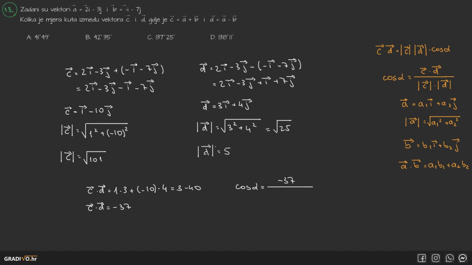 Matematika A - 2013. jesen, 13.