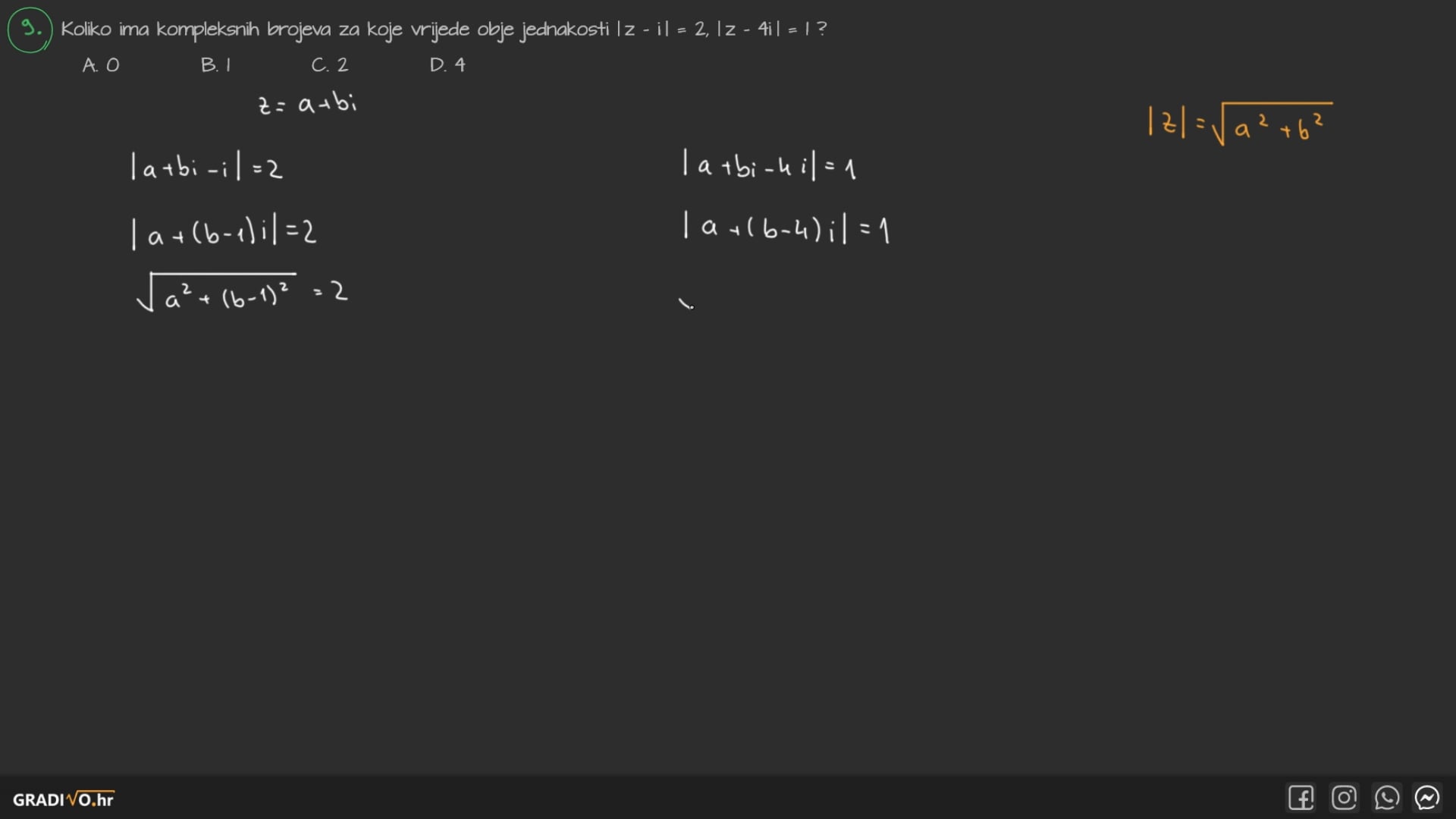 Matematika A - 2011. jesen, 9.