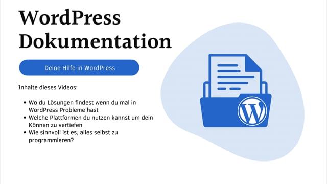 WordPress Dokumentation