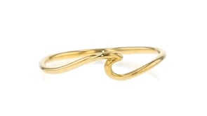14kt Yellow Gold Wave Ring