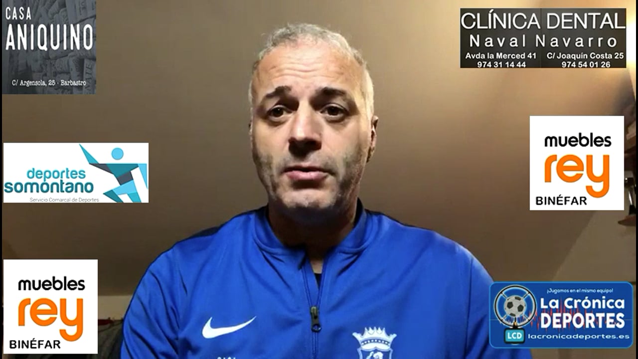 ALBERT MARTÍNEZ (Entrenador Ferranca) Zaragoza 2014 0-2 P. Ferranca Tella / Jornada 25 / Preferente - Gr 1