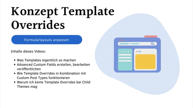 Konzept Template Overrides