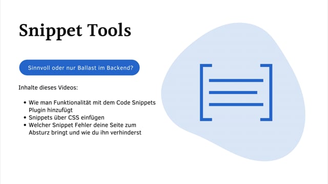 Snippet Tools
