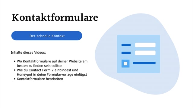 Kontaktformulare