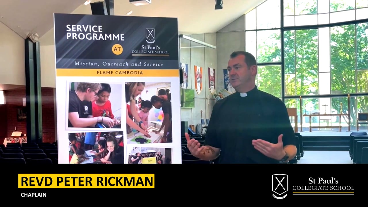 Revd Peter Rickman on service programmes at St Paul's