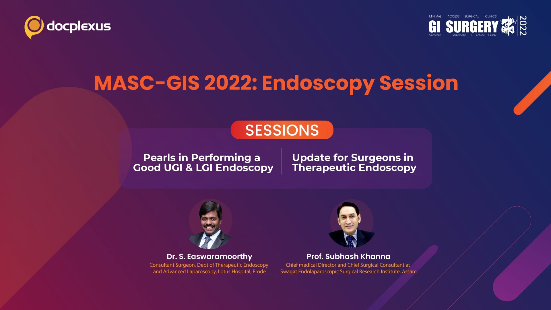 MASC-GIS 2022: Endoscopy Session