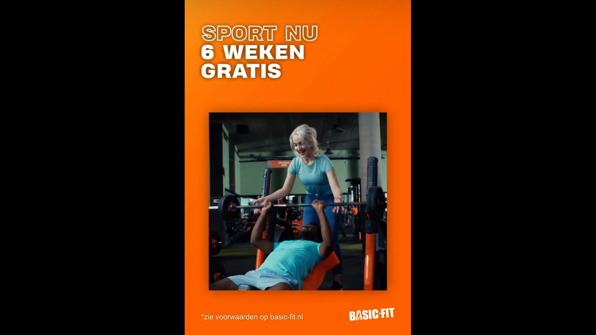 Basic-Fit social media commercial 2022