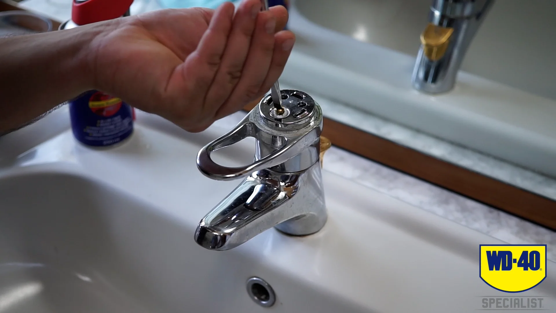 Rubinetto Da Muro In Ottone Anticato - Monocomando Per Lavabo, Stile Classico Europeo - Foto 8