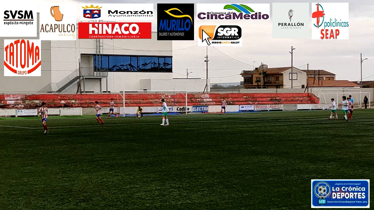 DIVISIÓN DE HONOR CADETE GRUPO 2 AT.MONZÓN FÚTBOL BASE AHP GUARVI-3-2-ESTADIO MIRALBUENO EL OLIVAR