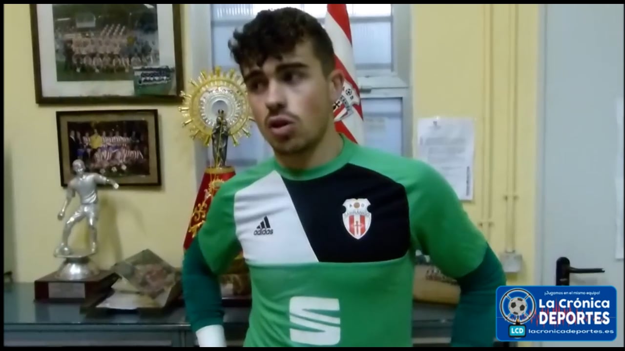 IVÁN PÉREZ (Portero Sabiñánigo) Sabiñánigo 4-1 Valdefierro / J25 / Preferente Gr1 Fuente: Facebook Deporte Cantera