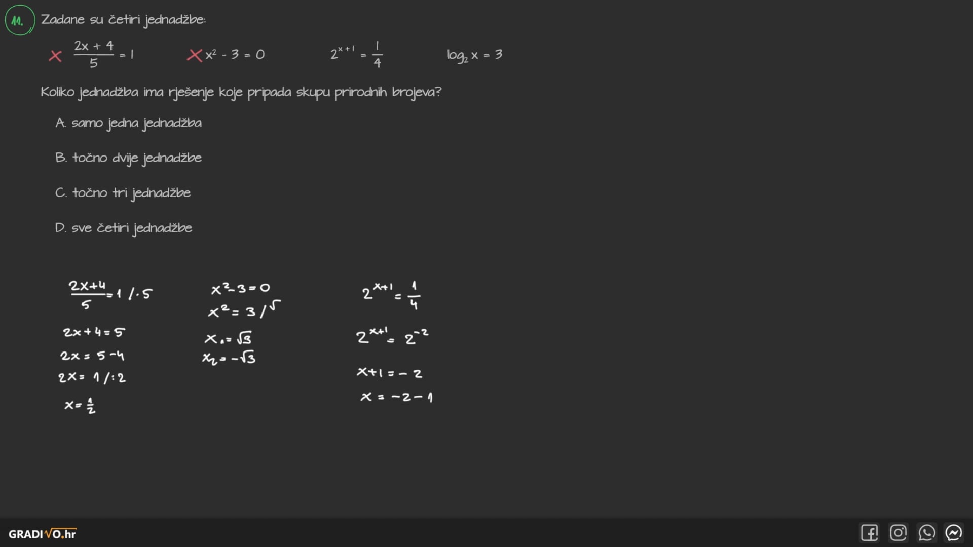 Matematika A - 2014. ljeto, 11.