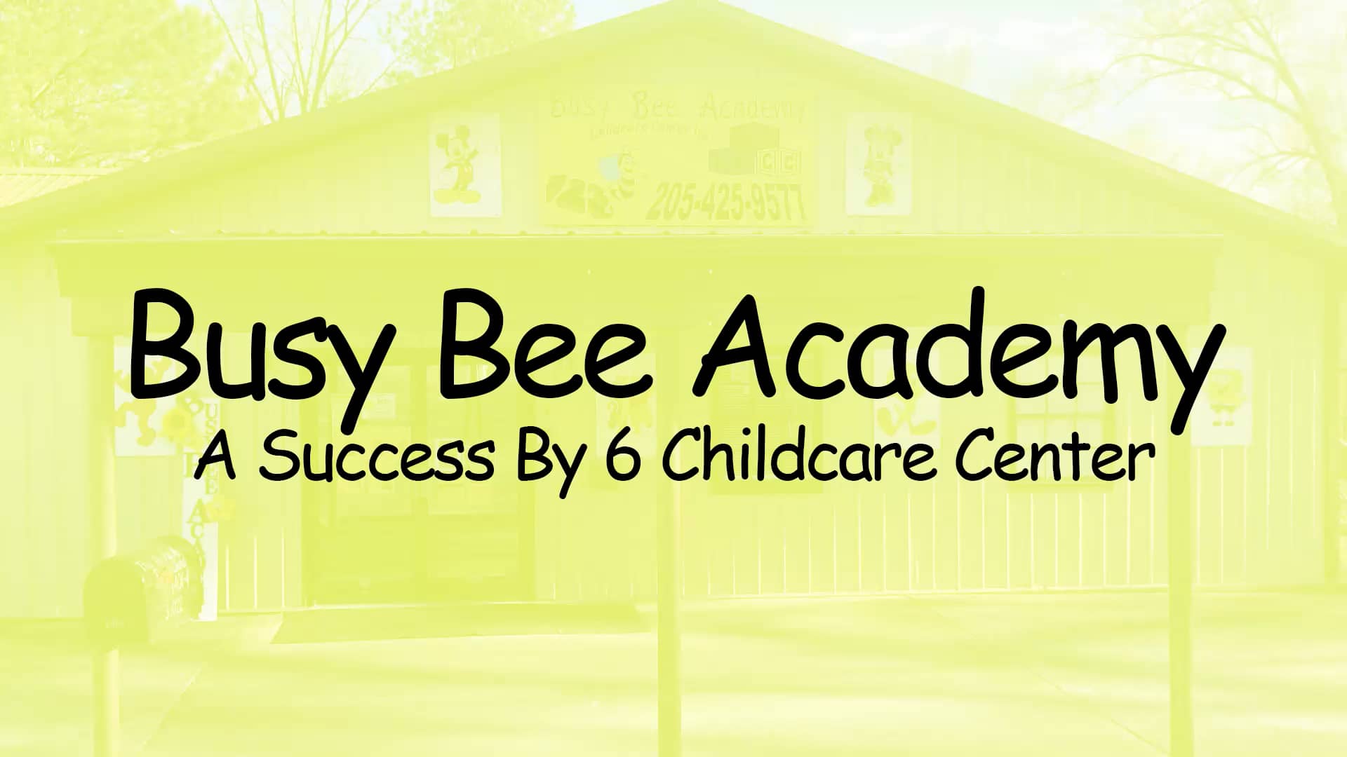 Busy Bee Daycare version on Vimeo