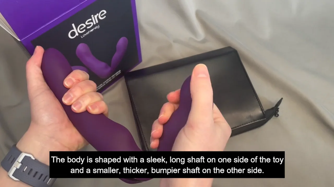 desire luxury rechargeable strapless strap-on dildo vibrator 18 Best Long-Distance Sex Toys for Couples (Updated 2026) main image 1