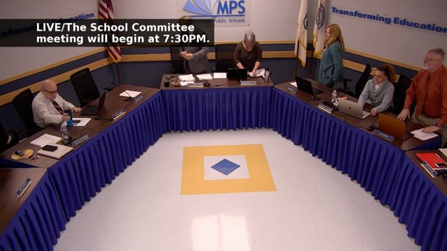 School Committee Meeting 3-22-22