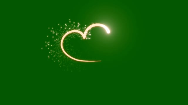 Animated green glitter background, Stock Video