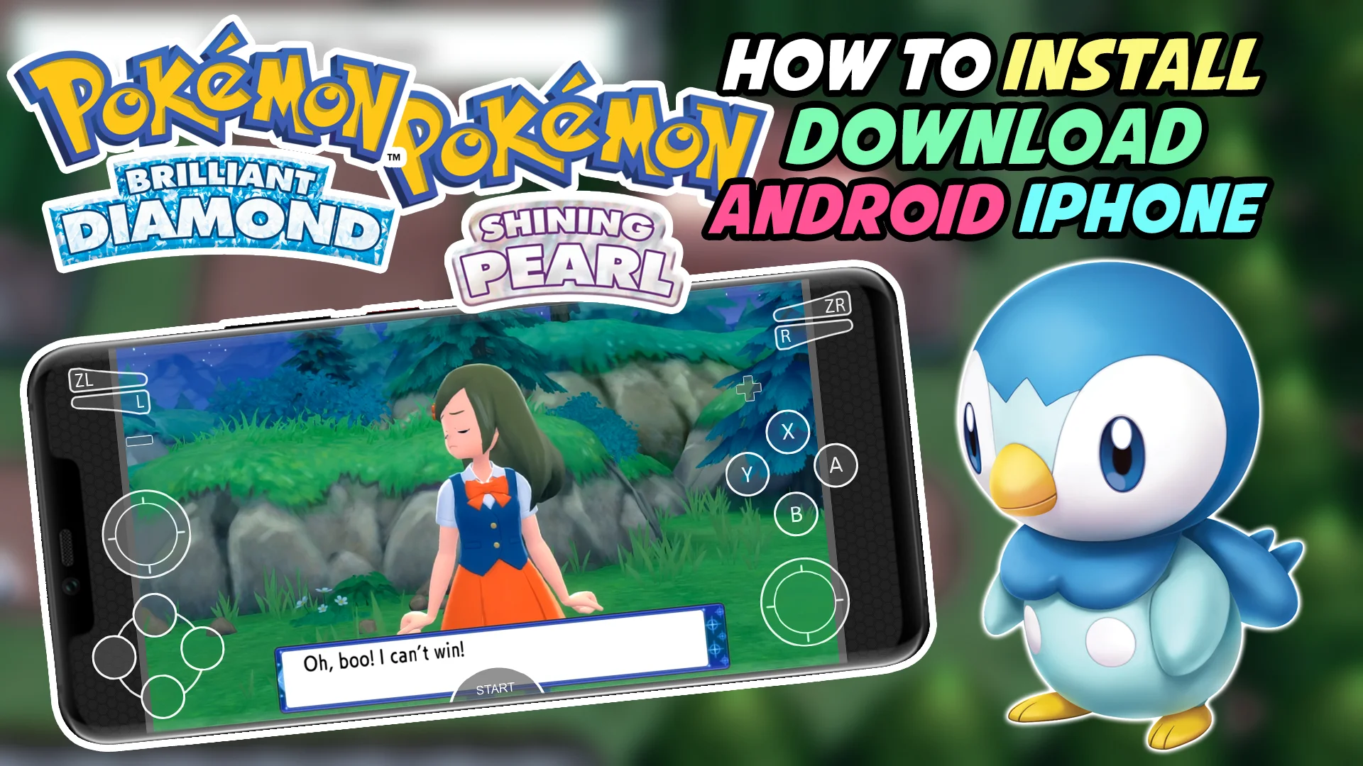 Download Pokemon Brilliant Diamond & Shining Pearl iPhone Version on Vimeo