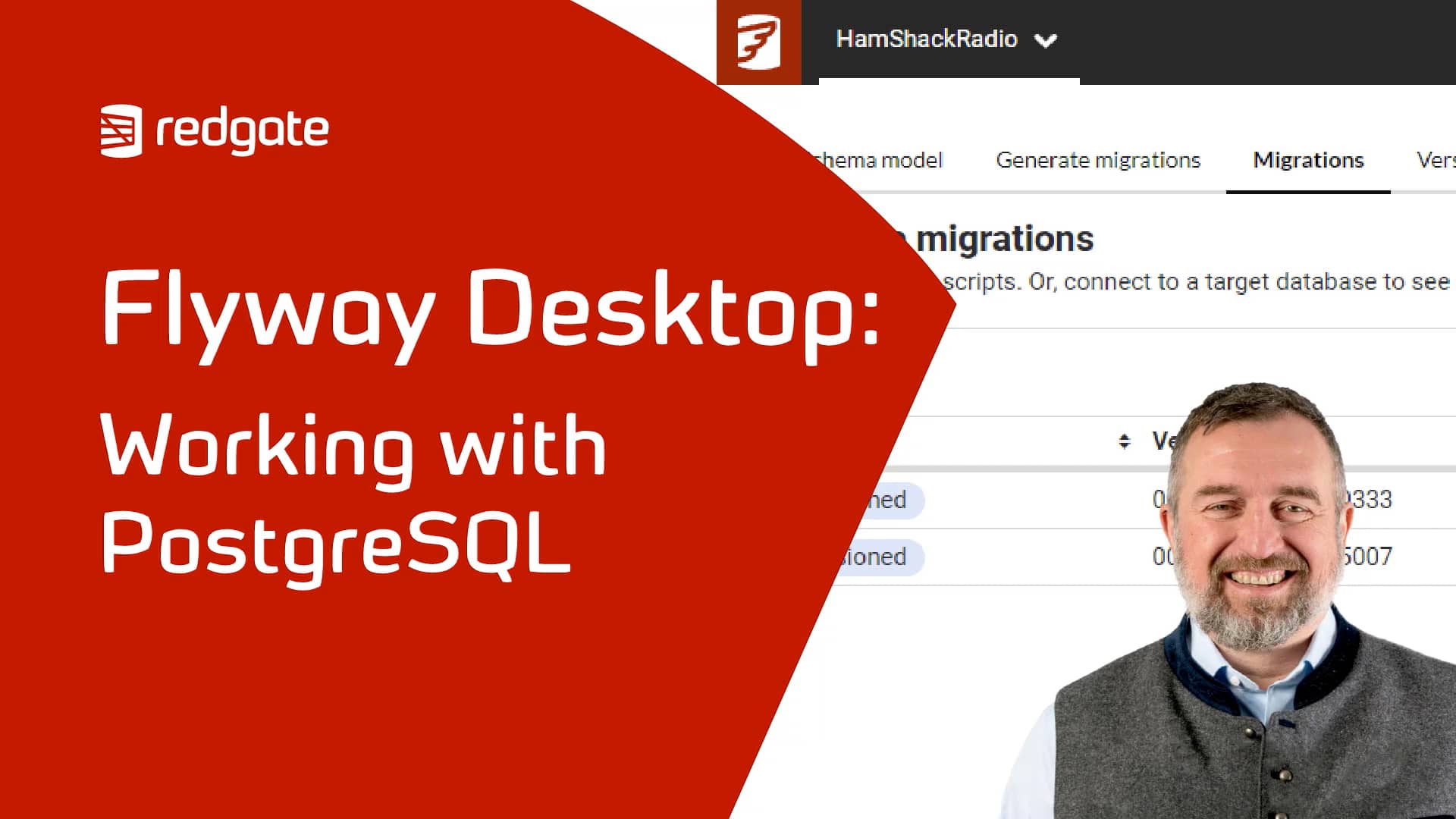 Flyway Desktop: Working with PostgreSQL on Vimeo