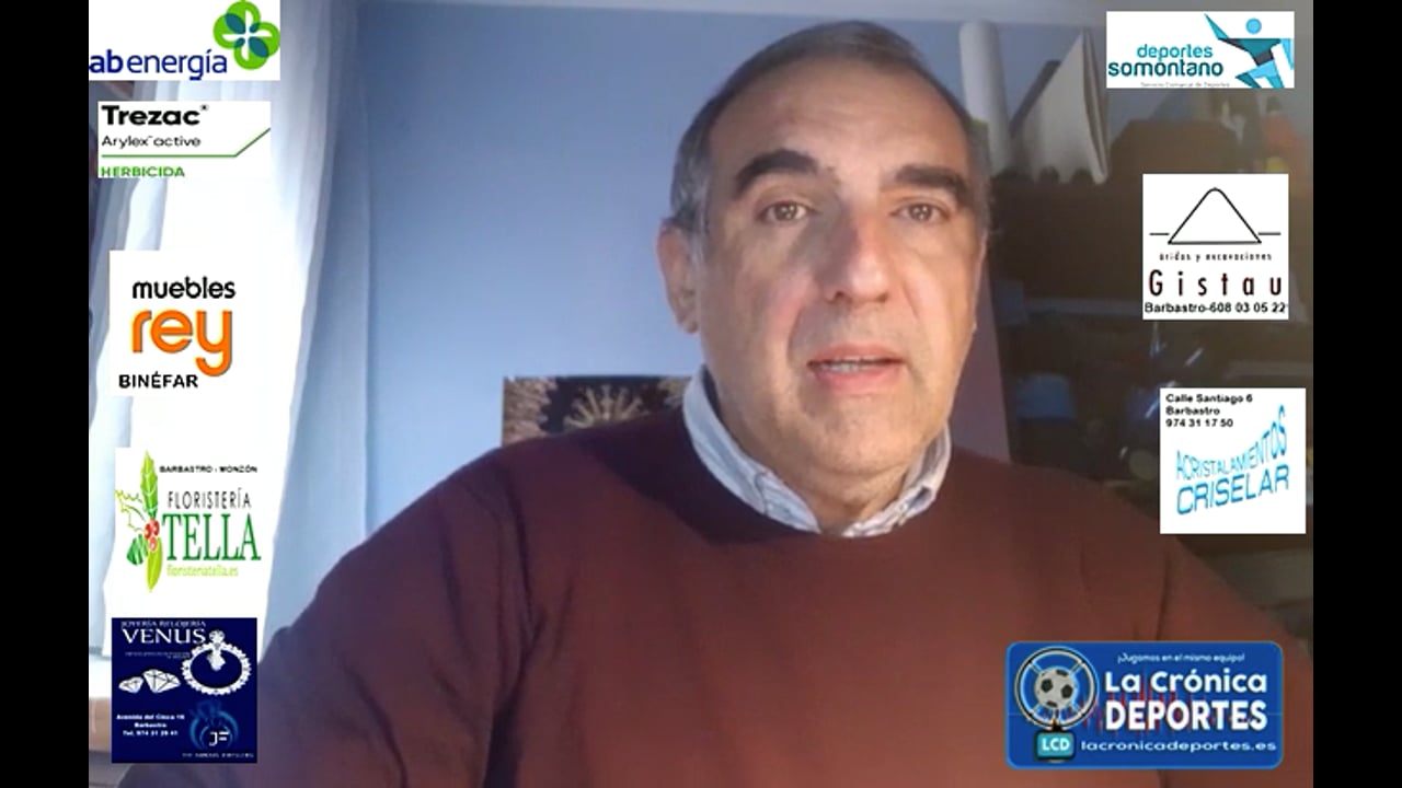 XAVI GÓMEZ (Secretario UDB y Coordinador Barbastro Somontano) UD Benabarre 1-2 UDB Somontano / Jornada 19 / 2ª Regional Gr 2-1