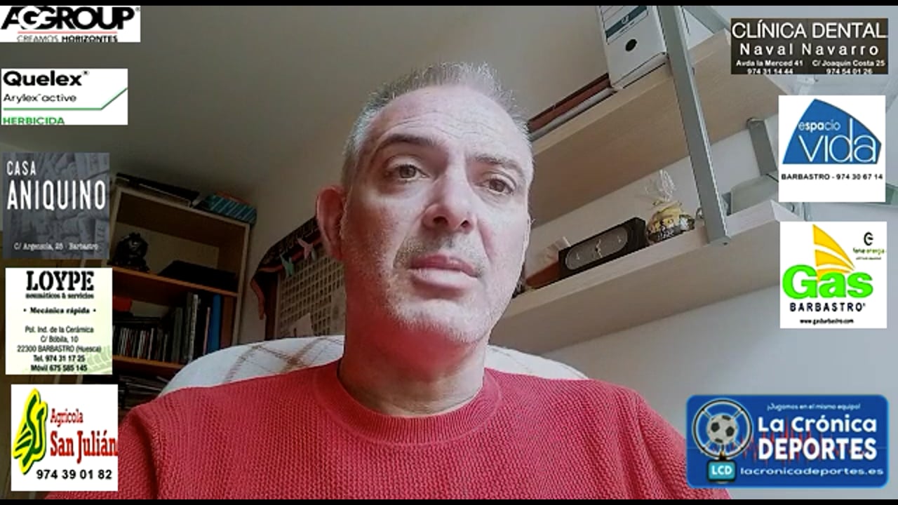 HUMBERTO ARTO (Entrenador Cariñena) CD Cariñena 0-0 CF Utebo / Jornada 28 / 3ª División