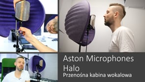 Przenośna kabina wokalowa | Aston Microphones Halo