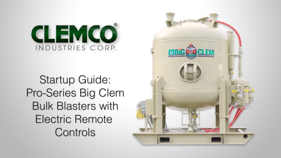 Pro-Series Big Clem—Electric: Startup Guide