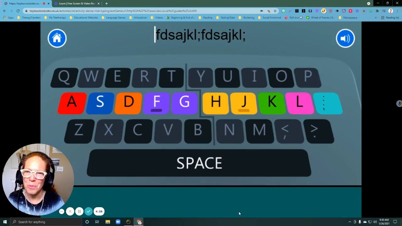 Minute with Margaret Ep4 BitesizeDance Mat Typing on Vimeo