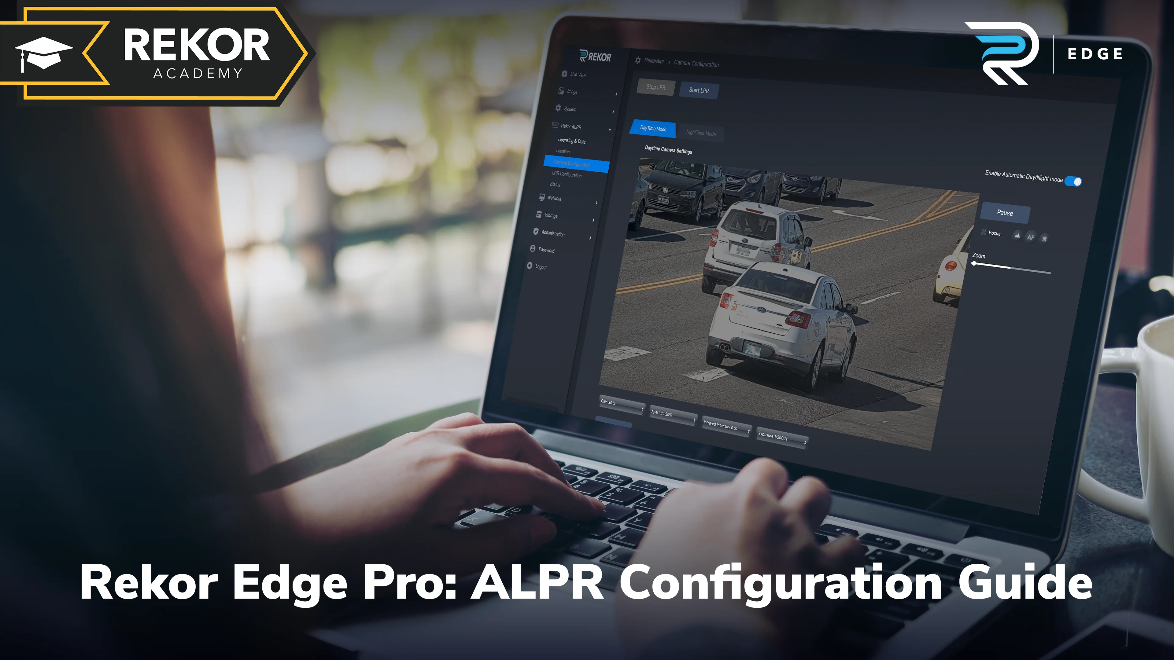 Rekor Edge Pro for License Plate Recognition (ALPR)