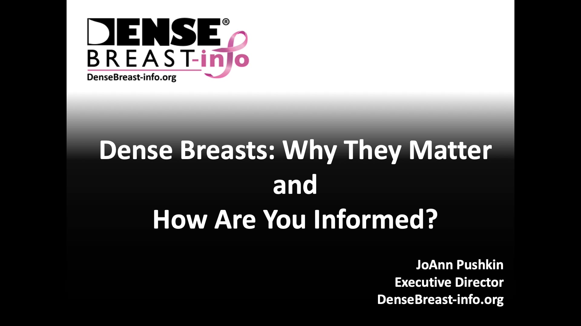 "Dense Breasts: Why They Matter and How Are You Informed?" – Right Breast Cancer Screening for You