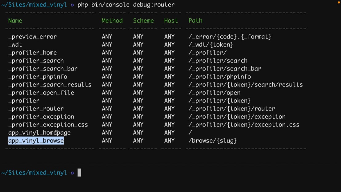 Generate Urls & Bin/console > Harmonious Development With Symfony 6 ...