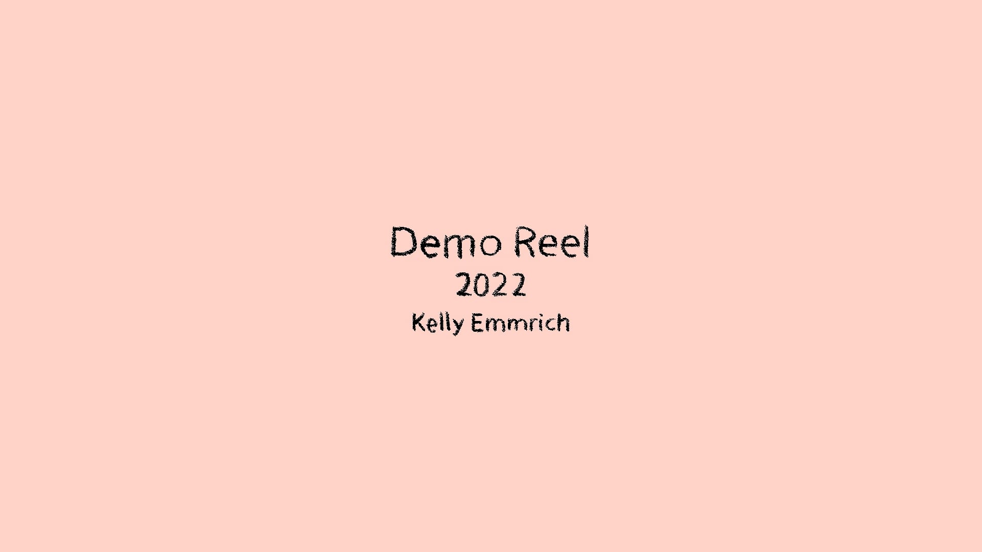 Demo Reel 2022