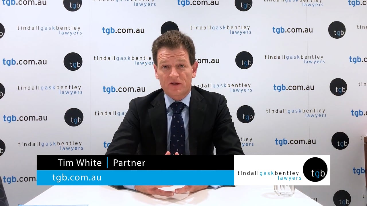 Introducing TGB Partner and Defence Force lawyer, Tim White