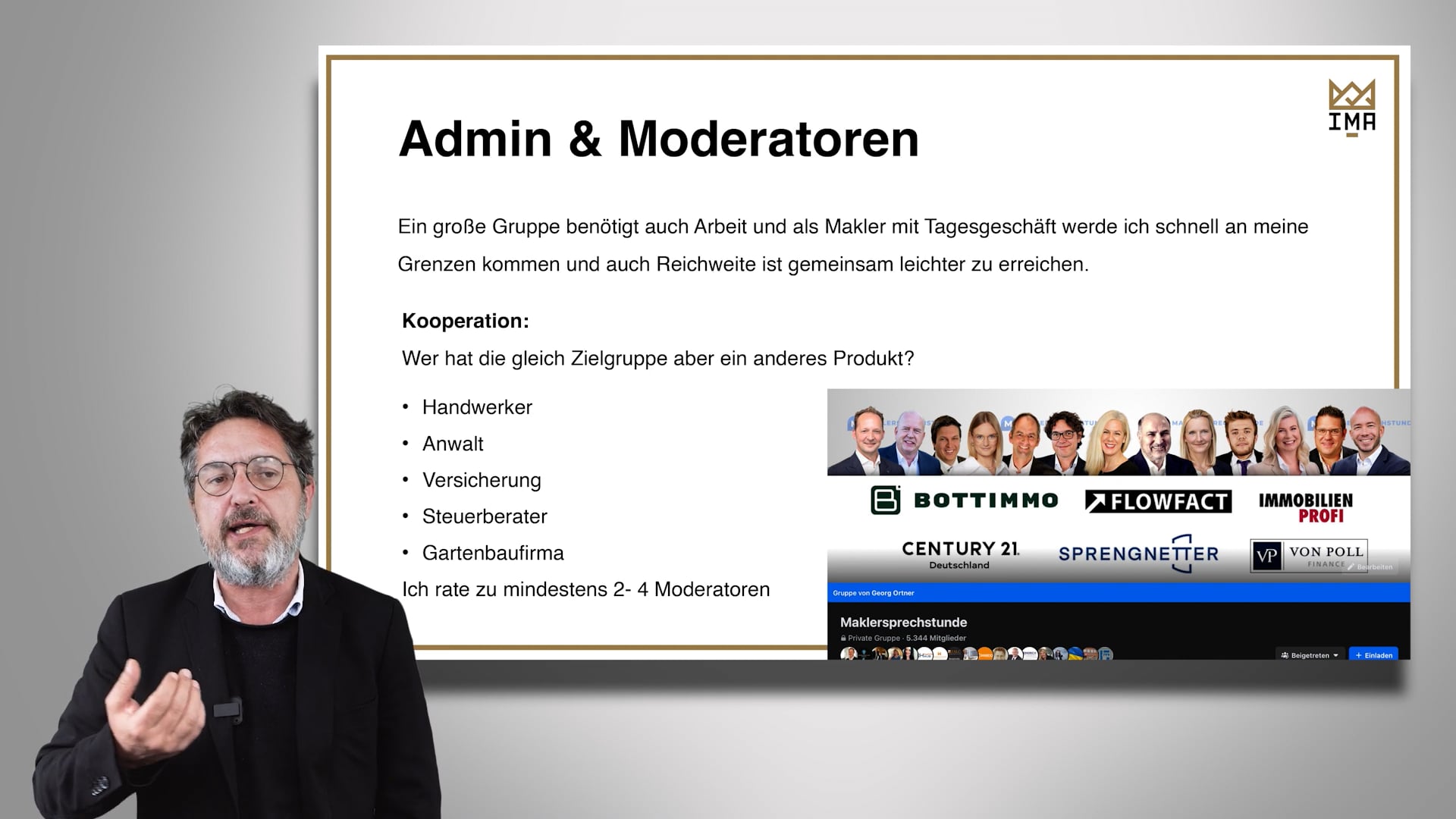 Facebook Gruppen für Immobilienmakler