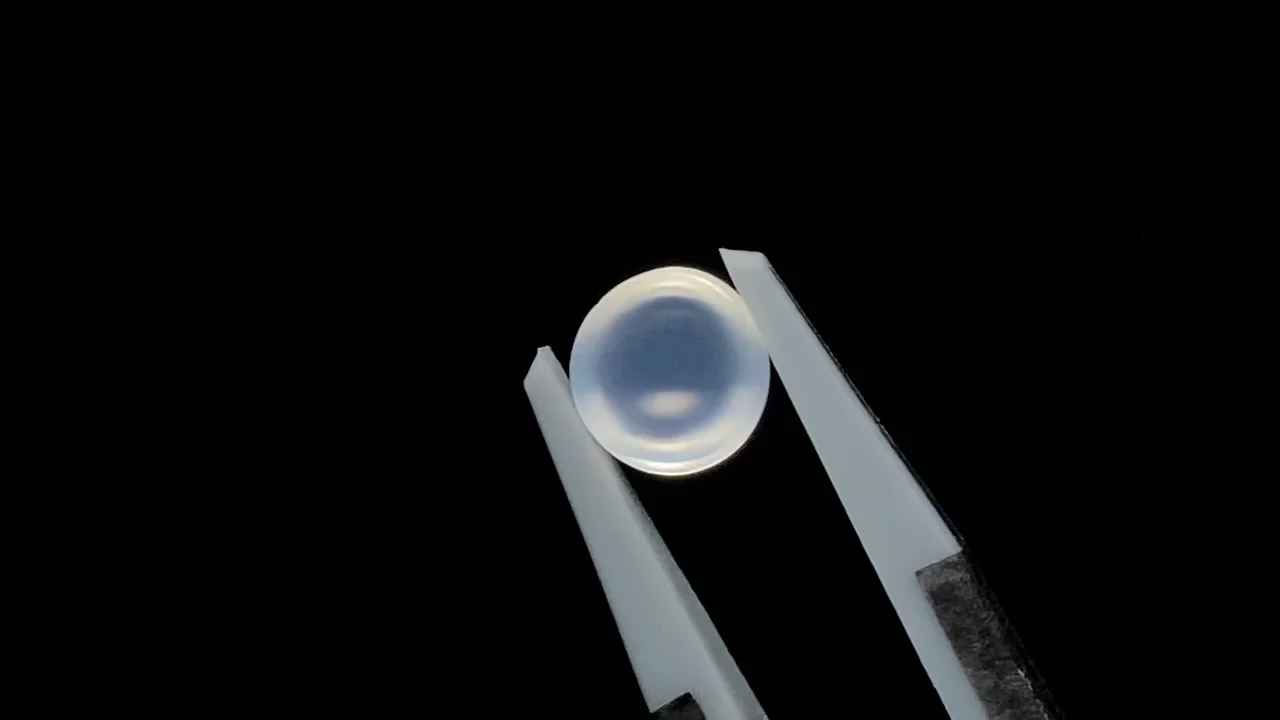 宝石質ホワイトムーンストーンAAA ラウンド カボション6×6mm 5個