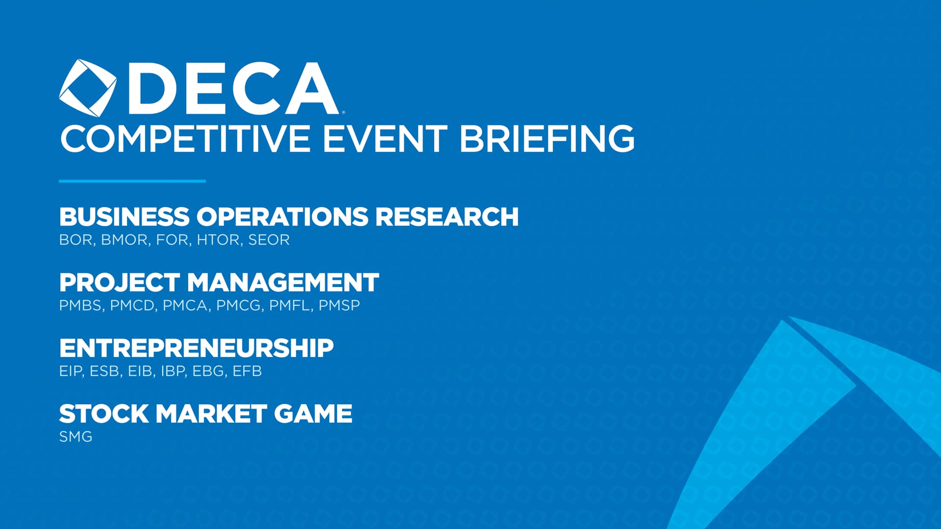 ICDC 2024 Briefing Written Events on Vimeo